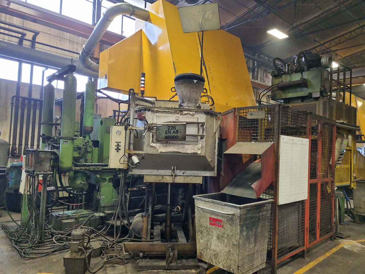IDRA OL 700 hidegkamrás öntőgép KK1621, használt
