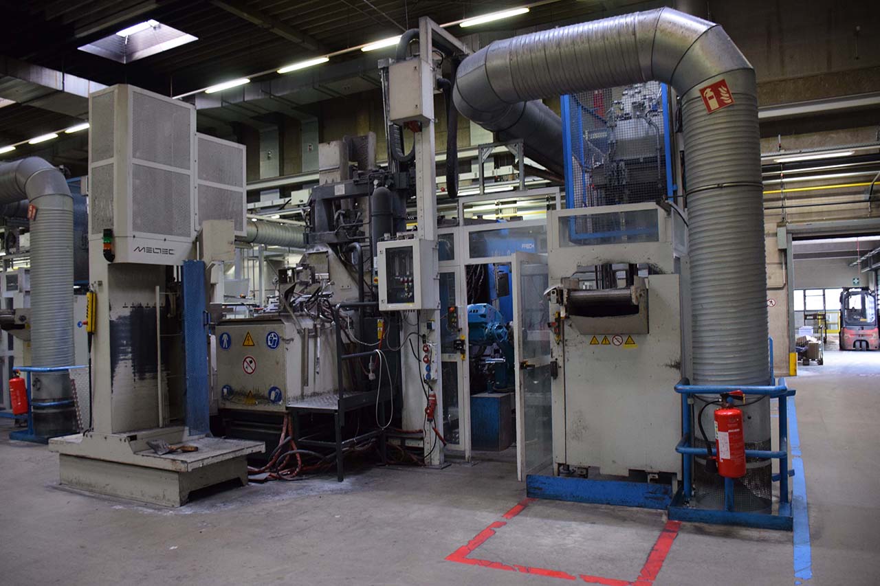 Frech W500 forró kamrás öntőgép WK1475, használt