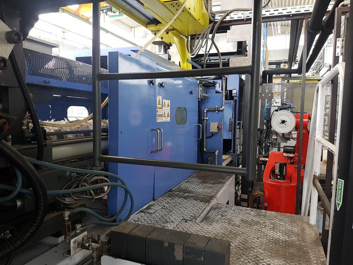 JSW JLM 220-MG magnézium tixomolding gép KK1669, használt JSW JLM 220-MG magnézium tixomolding gép KK1669, használt
