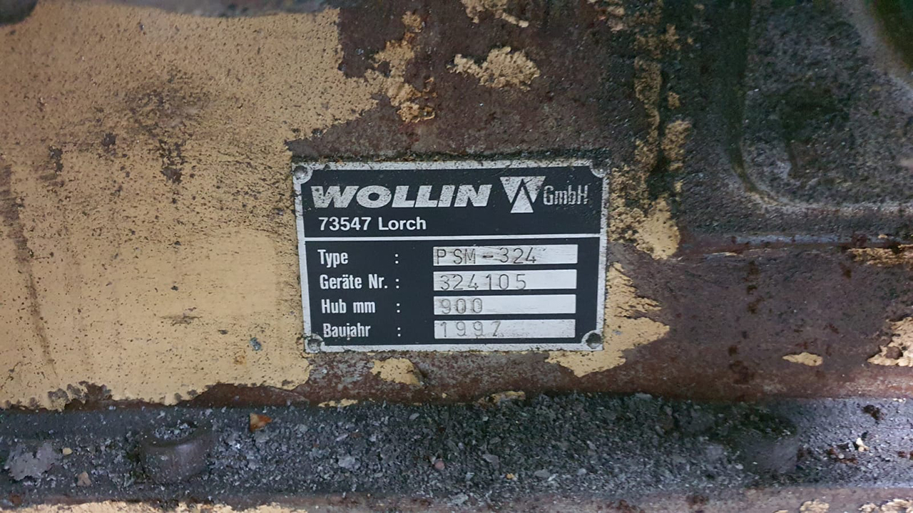 Wollin PSM 324 permetezőgép FS1751, használt