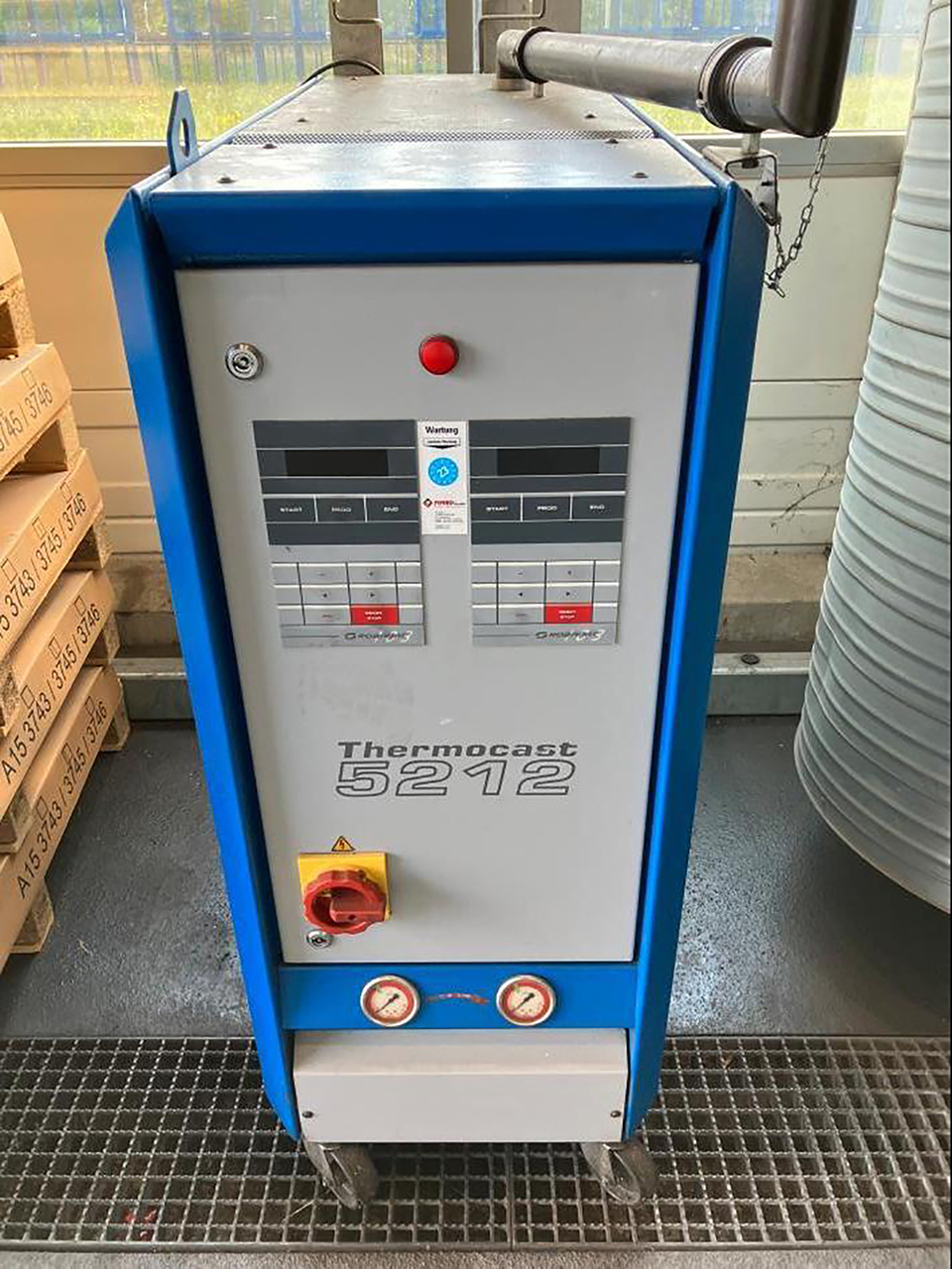 Robamat Thermocast 5212 olajhőmérséklet-szabályozó egység ZU2258, használt