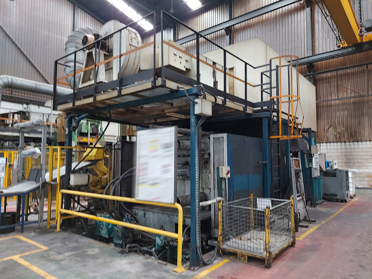 B-uhler-Evolution-B-140-D-cold-chamber-die-casting-machine-KK1580_1 Bühler Evolution B 140 D hidegkamrás öntőgép KK1580, használt