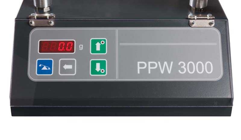 PPW 3000 Nagy sebességű súlyérzékelő berendezés cink öntéshez