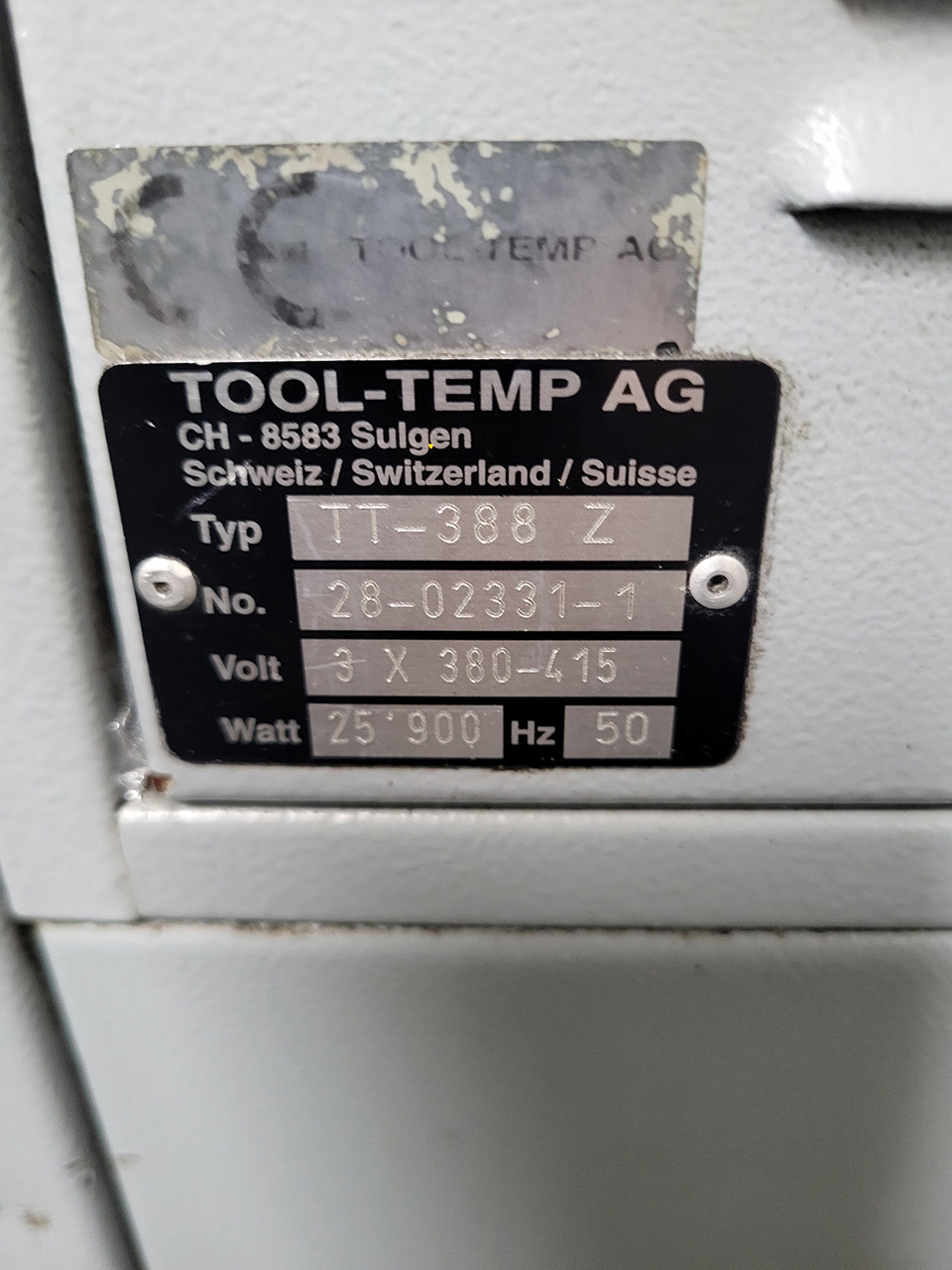 ToolTemp TT-388 hőmérséklet-szabályozó egység ZU2230, használt