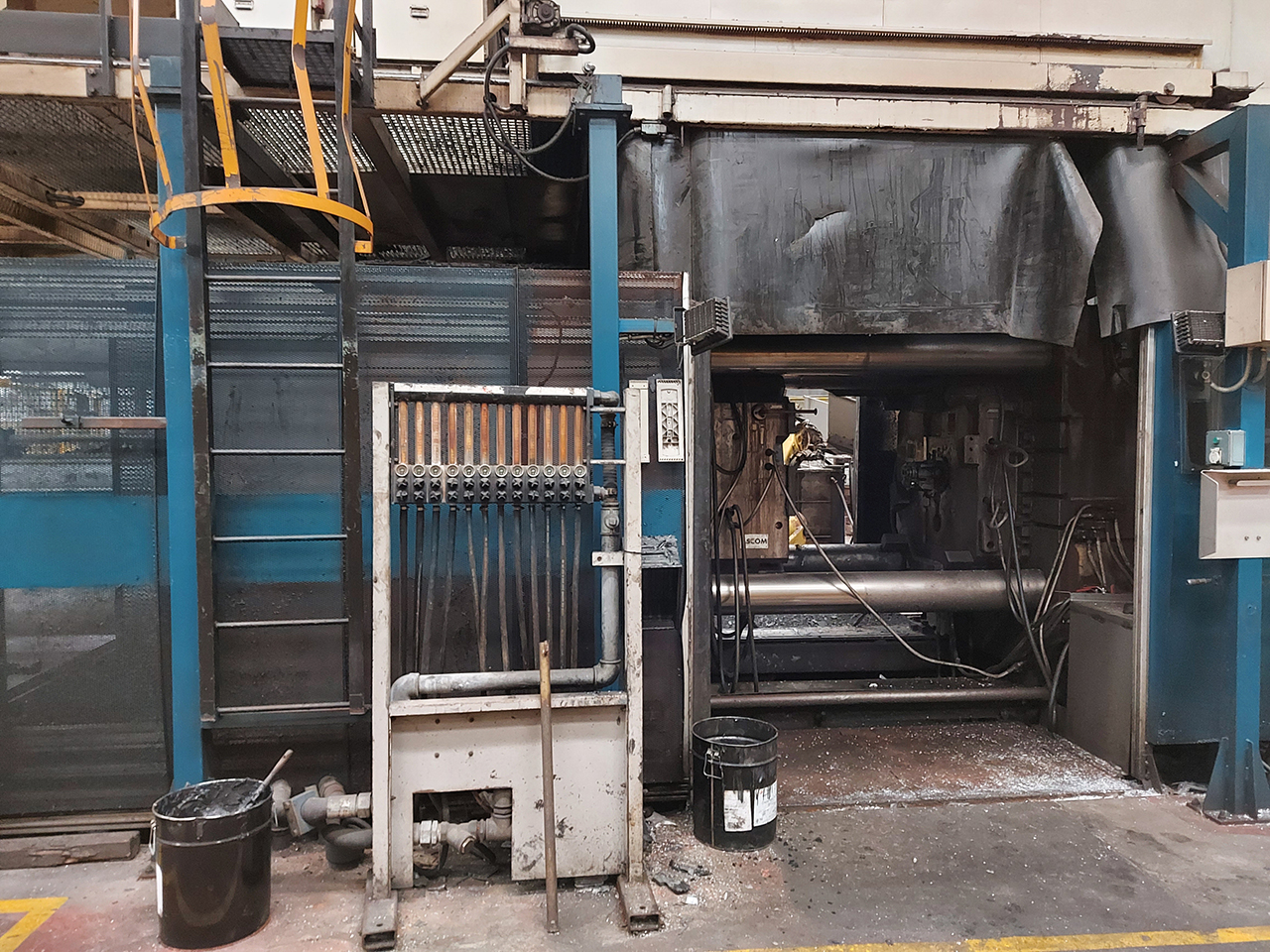B-uhler-Evolution-B-140-D-cold-chamber-die-casting-machine-KK1580_3 Bühler Evolution B 140 D hidegkamrás öntőgép KK1580, használt