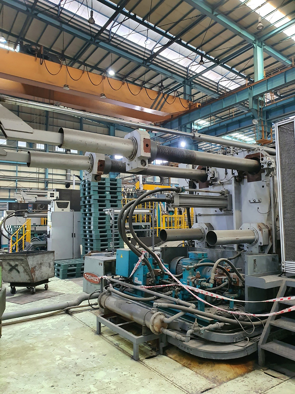 Bühler Evolution 140 D hidegkamrás öntőgép KK1651, használt Bühler Evolution 140 D hidegkamrás öntőgép KK1651, használt