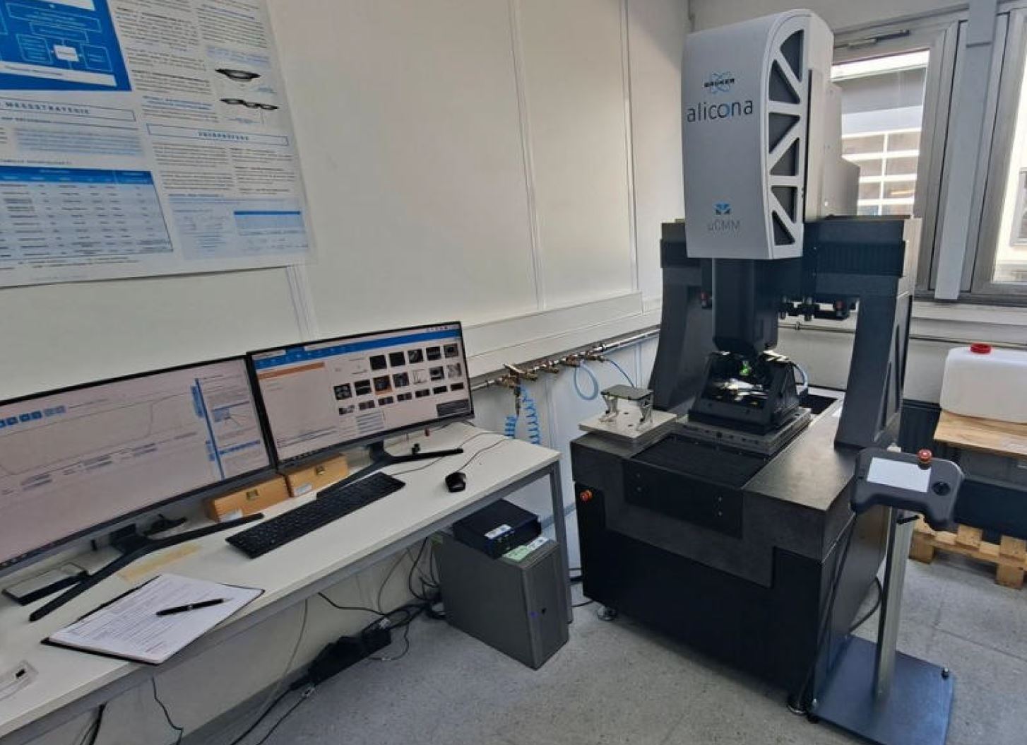 Bruker Alicona μCMM – ZU2304 típusú optikai 3D mikro-koordináta-mérőgép, használt