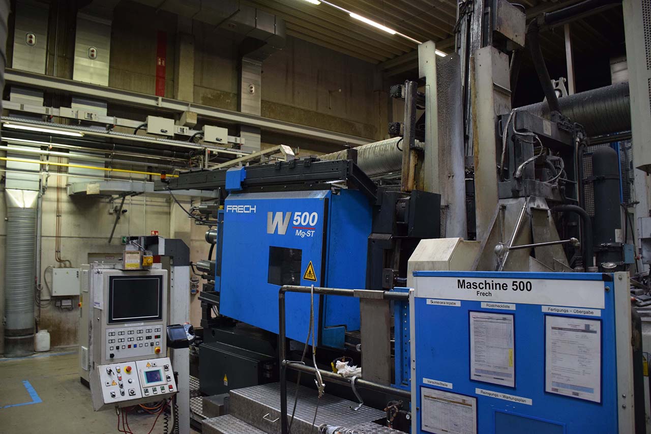 Frech W500 forró kamrás öntőgép WK1475, használt