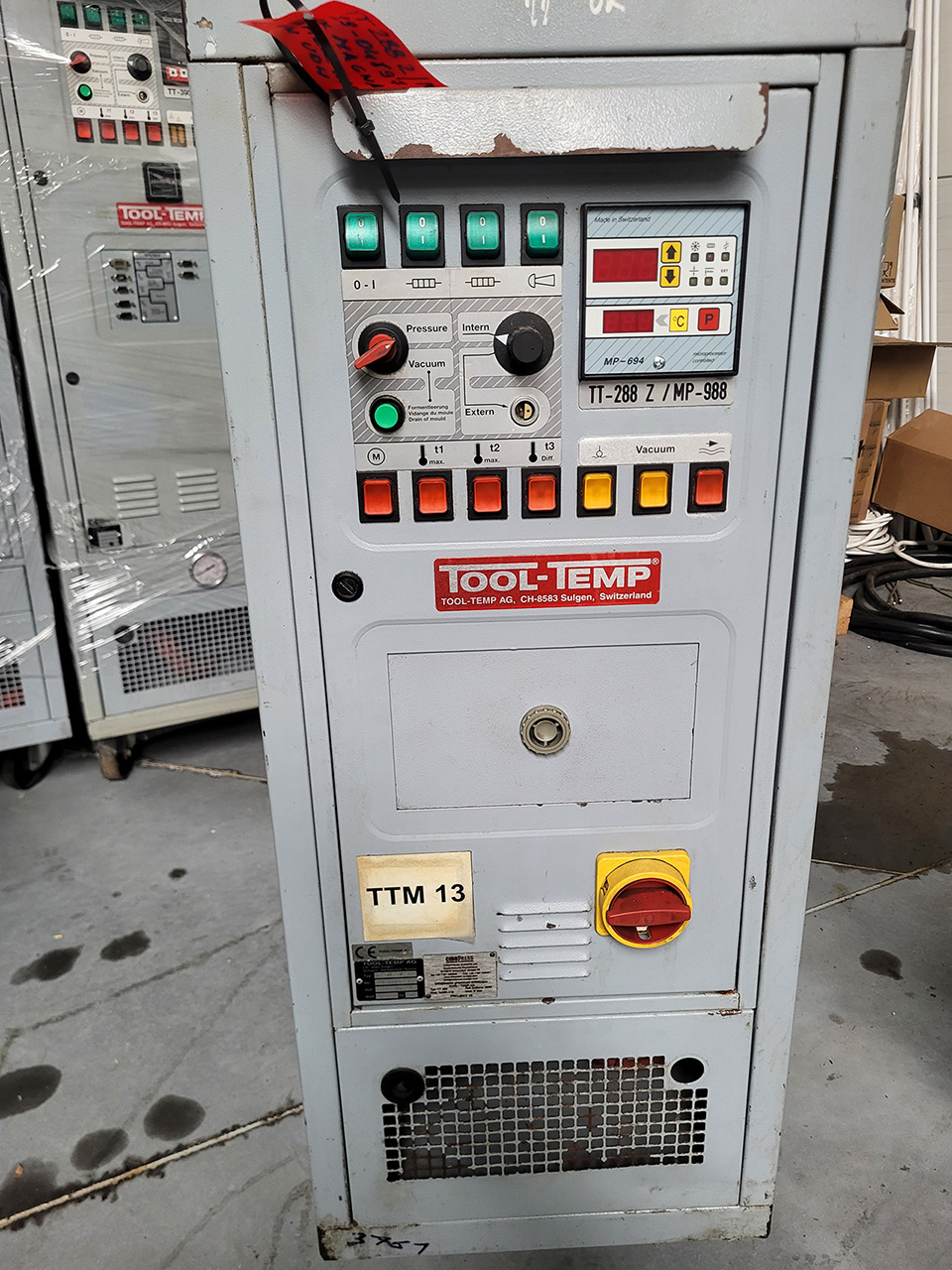 ToolTemp TT-288 Z-MP-988 hőmérséklet-szabályozó egység ZU2233, használt