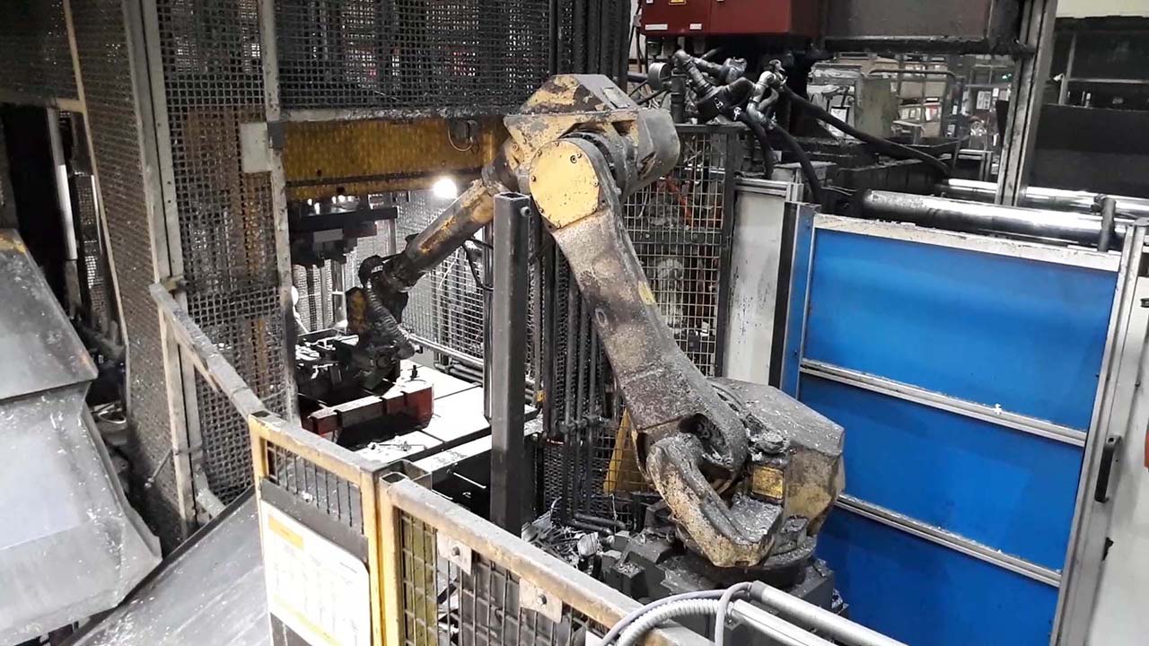 FANUC S-420 i F öntödei robot, használt HR1815