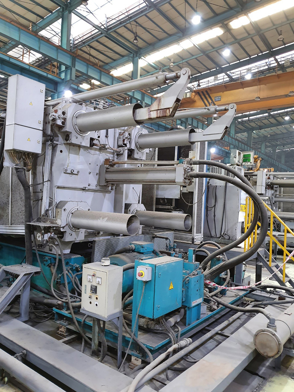 Bühler Evolution 140 D hidegkamrás öntőgép KK1650, használt Bühler Evolution 140 D hidegkamrás öntőgép KK1650, használt
