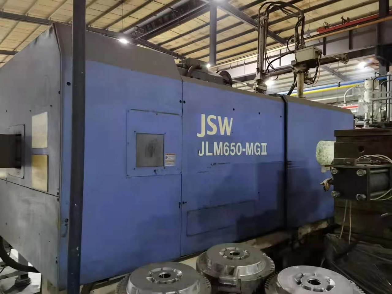 JSW JLM 650-MGII magnézium tixomolding gép WK1452, használt